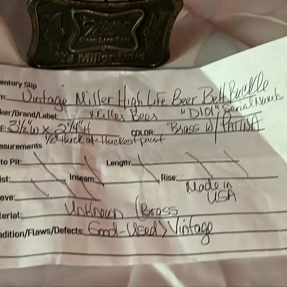 Miller Beer vintage miller